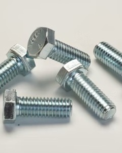 Hexagon head screw 3/8"x1" galv